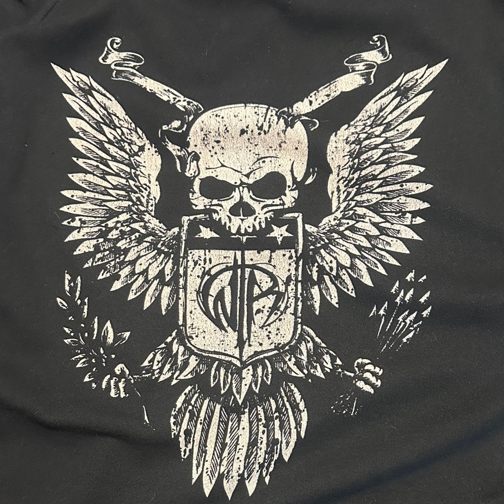 Within the Ruins zip-up hoodie. (FFO djent born of Osiris veil of Maya death)
